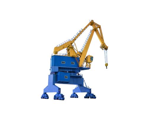 четырёхзвенный портальный кран, четырехзвенный портальный кран, four link portal crane, портовый кран 32 т, портальный кран 360 градусов, кран для контейнерного терминала, портальный кран с грейфером, кран для навалочных грузов, купить портальный кран, поставка портовых кранов, «Кронштадт» краны