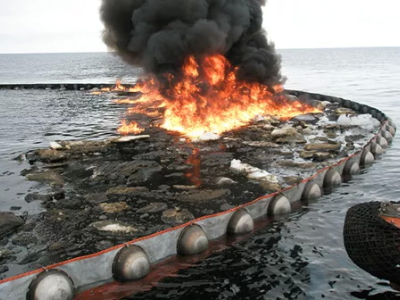 Огнестойкий бон для нефтепродуктов  PYROBOOM