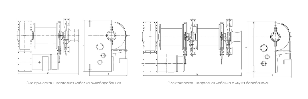 Швартовные лебедки с электроприводом «Кронштадт Машиностроение»